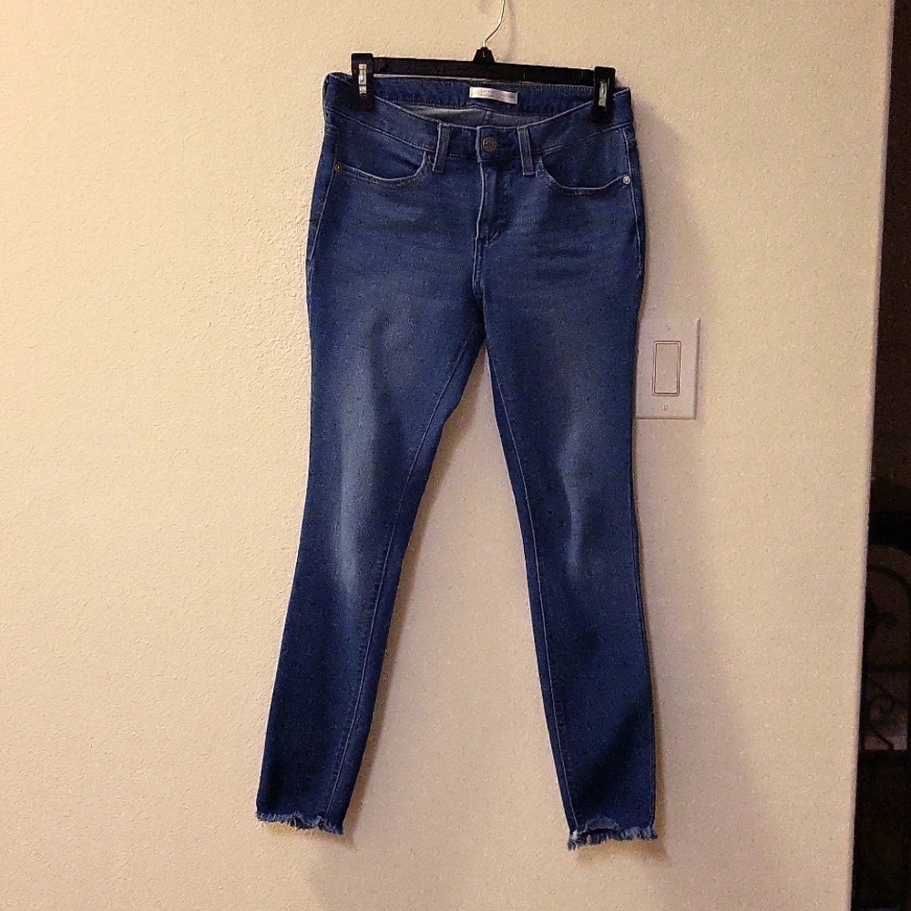Lauren Conrad Raw Hem Jeans